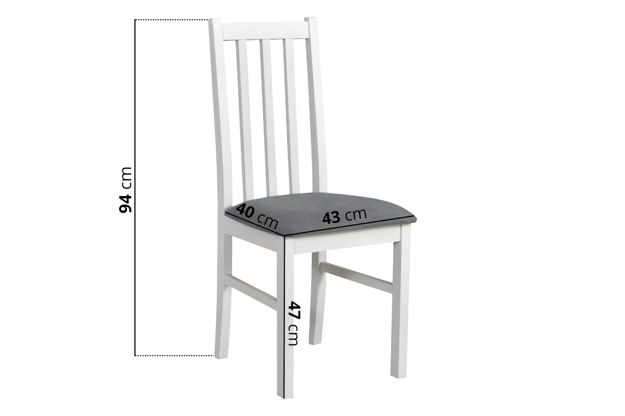Krzesło BOS 10 biały / 21B