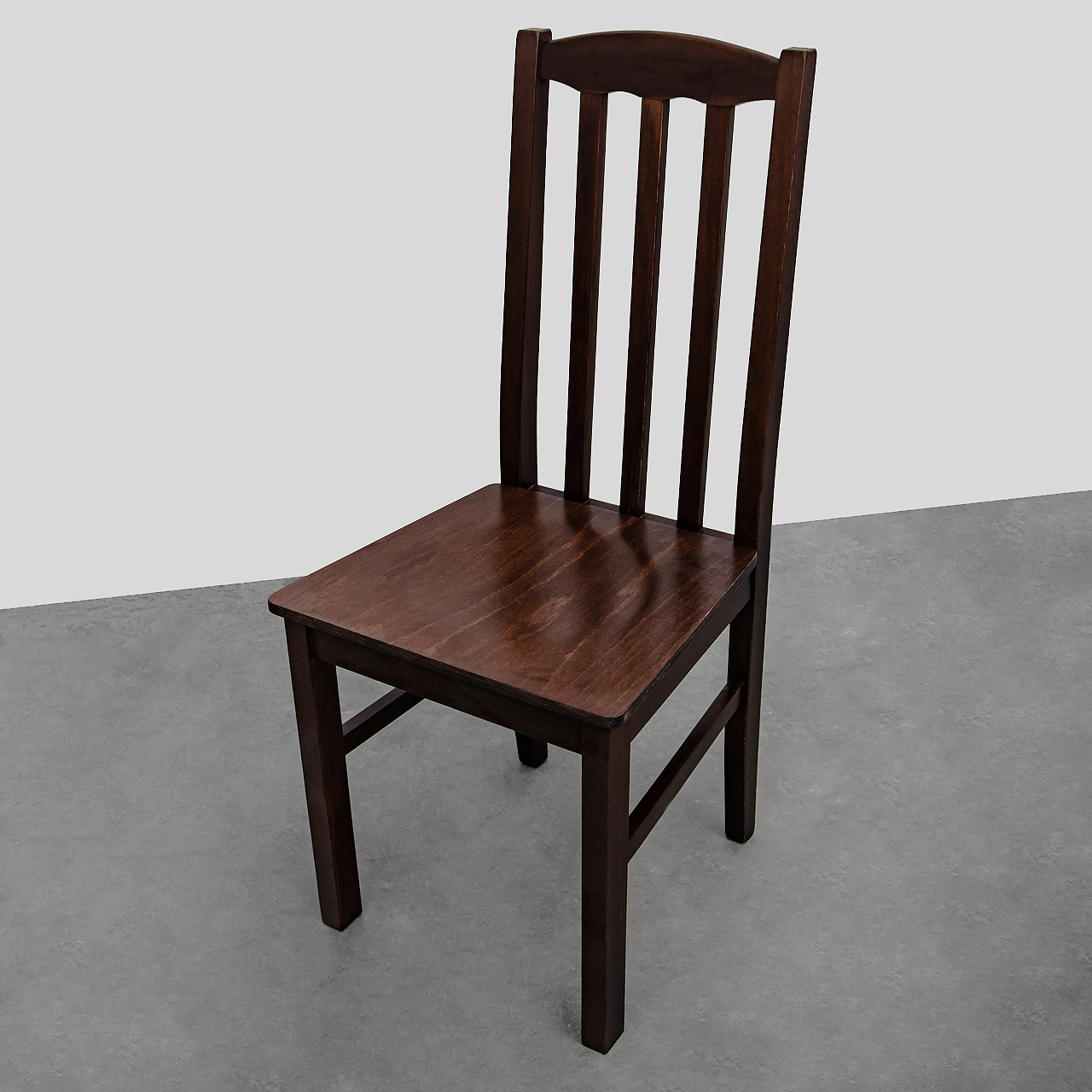 Drewniane krzesło do jadalni KD49D orzech